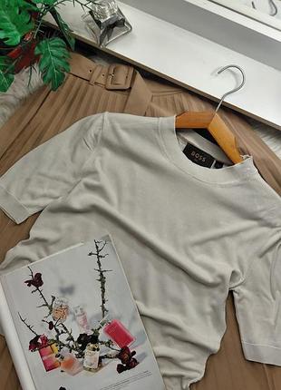 Італійський шовковий джемпер boss silk italy