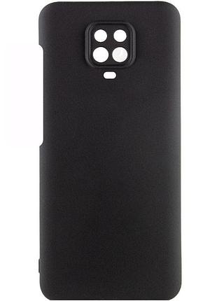 Чохол silicone cover lakshmi full camera (aaa) для xiaomi redmi note 9s / note 9 pro /note 9 pro max чорний / black