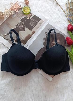 Класичний чорний бюстгальтер  primark, розмір 36dd, 80e