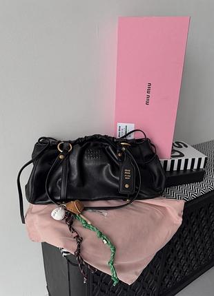 Miu miu joie | nappa leather black premium