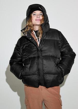 Женский пуховик victoria's secret (445113001513) marshmallow puffer xxl черная