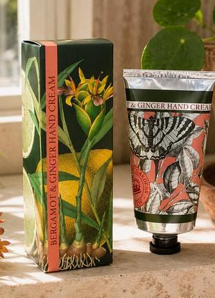 Оригінальний крем для рук english soap company bergamot & ginger hand cream.  75 мл