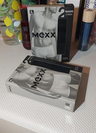 Новые фирменные комплекты нижнего белья мужских  трусов боксеров mexx из хлопка с эластаном