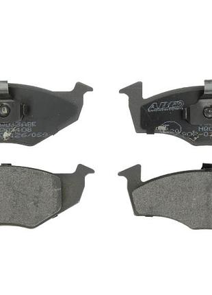 Передні дискові гальмівні колодки vw vento, golf 3, polo 1991-2002 abe