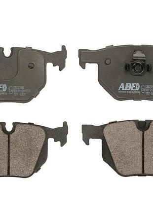 Задние дисковые тормозные колодки bmw 7 e65, e66, e67 (3.0-4.0) 2001-2008 abe