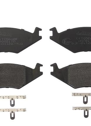 Передні дискові гальмівні колодки vw golf 2, jetta 2, passat b2, polo 1973-2002 abe