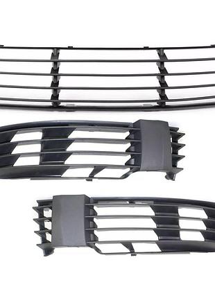 Решетка бампера фольксваген пассат б5 - volkswagen passat b5 - 2000-2005 (комплект)