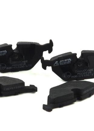 Задние дисковые тормозные колодки bmw 3 e36, 5 e34, 7 e32 (1.6-5.0) 1985-2003 abe