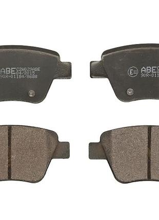 Задні дискові гальмівні колодки audi a3, skoda octavia a5, superb 2, vw caddy 3, golf 6, jetta 4 (1.2-3.6)