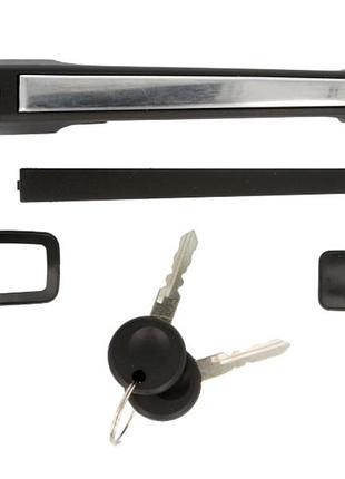 Ручка двери наружная передняя левая с ключом volkswagen caddy i, golf ii, jetta ii, passat b2 1980-1992