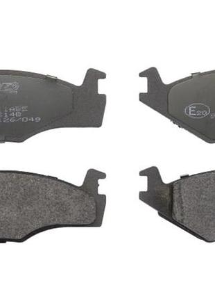 Передние дисковые тормозные колодки vw golf 2, 3 passat b3, b4, jetta 1, 2, vento - 1974-2002