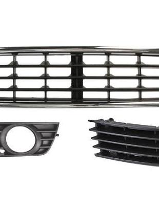 Решетка бампера ауди а4 б6 - audi a4 b6 2000-2004 (комплект)