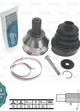 Наружный шрус (граната, шарнир) ford focus 2, ford c-max - форд фокус, форд с-макс 2004-2012