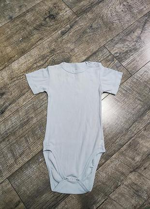 Боді, бодік з коротким рукавом, bio cotton, р. 98-104, 3-4 роки, довжина 53см