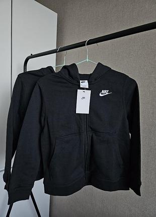 Спортивная кофта, толстовка на мальчика nike, худи с капюшоном найк