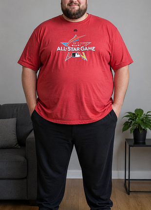 Мужская бесшовная футболка 2xl, 3xl сша, оригинал