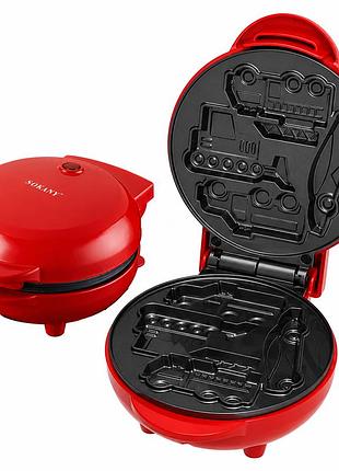 Форма для випікання печива sokany sk-08097 cartoon cookie maker 550 вт з антипригарним покриттям