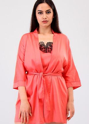 Халатик тропикана (коралловый) 46