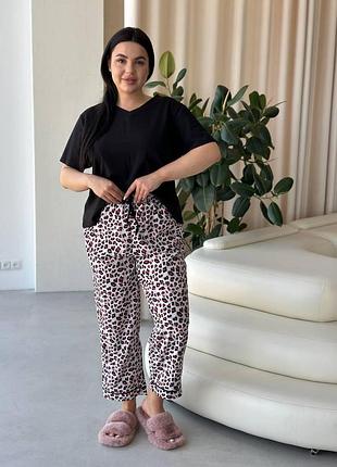 Пижама do2844 красное леко 2xl