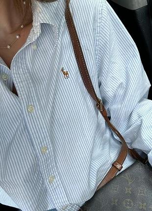 Сорочка в смужку polo ralph lauren