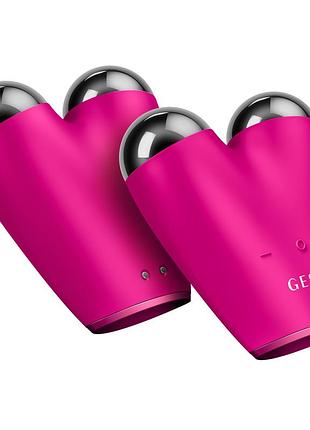 Мікрострумовий підтягувач обличчя geske microcurrent face-lifter 6в1 magenta