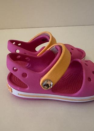 Босоніжки сандалії крокси  crocs c7 crocband.