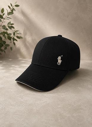 Кепка бейсболка polo (чорна )