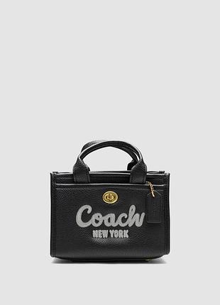 💎 coach cargo tote bag 20 black