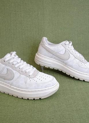 Nike air force 1 luxe мужские премиальные кроссовки оригинал! размер 43-44 28 см