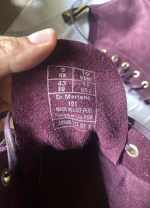 Dr.martens 101 suede ankle boots 4