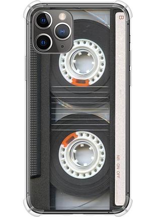 Чехол силикон с усиленными углами на телефон iphone 11 pro кассета "876sp-1788-58250"