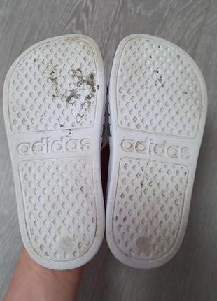 Детские шлепанцы adidas 5