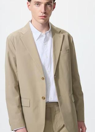 Летний пиджак блейзер uniqlo размер xl