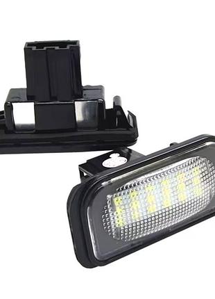 Led подсветка номера mercedes w203 c209/a209 r230 (комплект 2-шт)