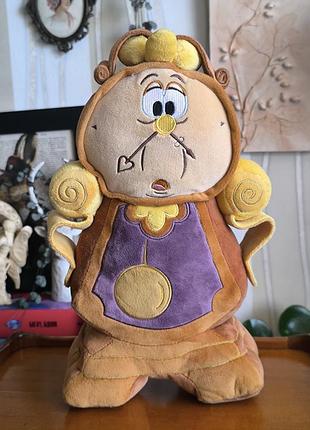 Оригинальная мягкая игрушка когсворт disney store (красота и чудовище)