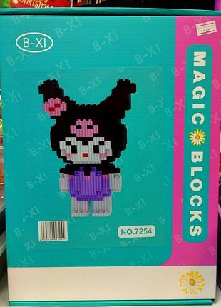 Конструктор 3d magic blocks мультгерой куромі 2