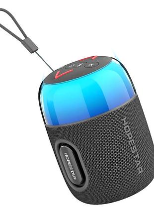 Портативная bluetooth колонка hopestar серый подключение bluetooth карта памяти 3.5 мм