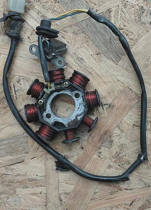 Генератор honda dio af 34/35.хонда дио 34/35 (оригинал).