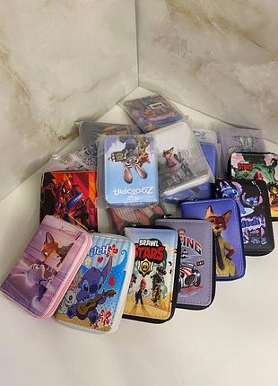 💜 гаманці для дітей — ✨ 👜 має 2 зручних відділення 🌈 яскраві принти: stitch, brawl stars, zootopia, spider-man та інші 📏