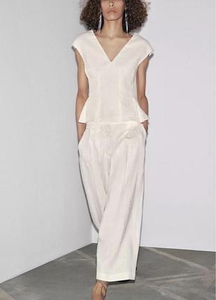 Топ 100% льон zara massimo dutti