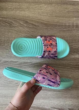Тапочки under armour ansa graphic slides