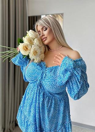 Сукня  штапель 6