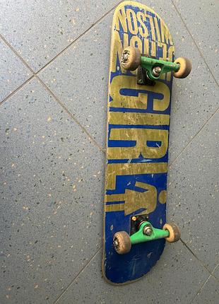 Скейтборд (комплит) бренда girl skateboards, модель jeron wilson.