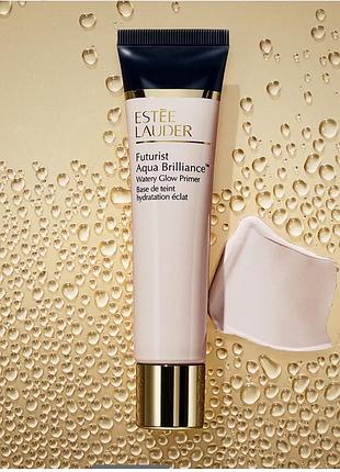 Futurist aqua brilliance™ watery glow primer освітлююча основа під макіяж зі зволожуючим ефектом