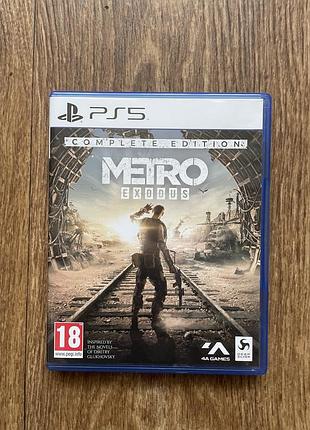 Гра/диск metro exodus ps5 / playstation 5 pro