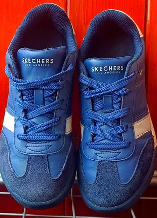 Продам дитячі сині кросівки skechers los angeles.