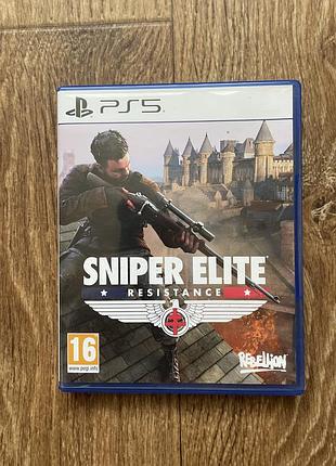 Гра sony playstation 5 sniper elite resistance російські субтитри
