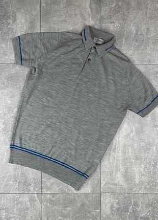 John smedley шерстяное мужское поло