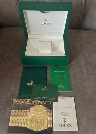 Коробка з документами до годинника rolex