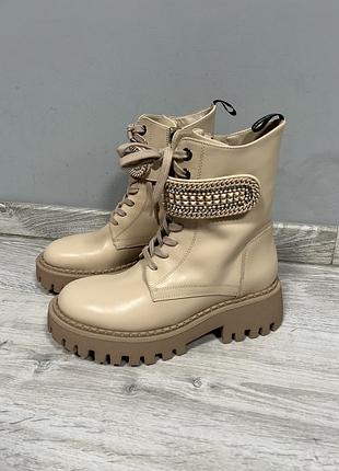 Шкіряні черевики marc cain
